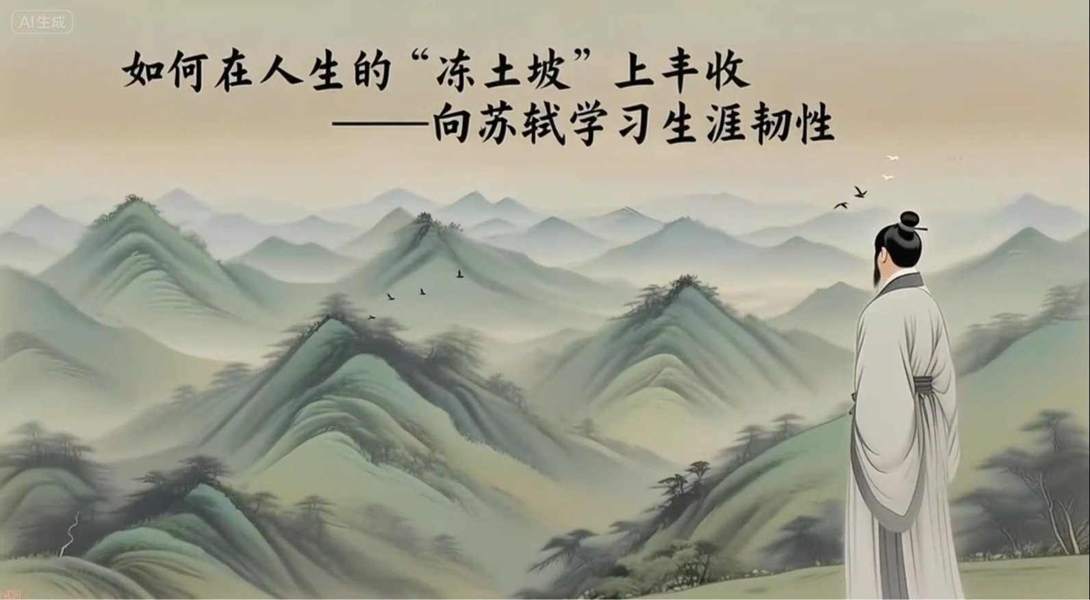如何在人生的“冻土坡”上丰收？——向苏轼学习生涯韧性